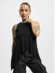 Urban Classics Tops sans manche Ladies HiLo Viscose noir
